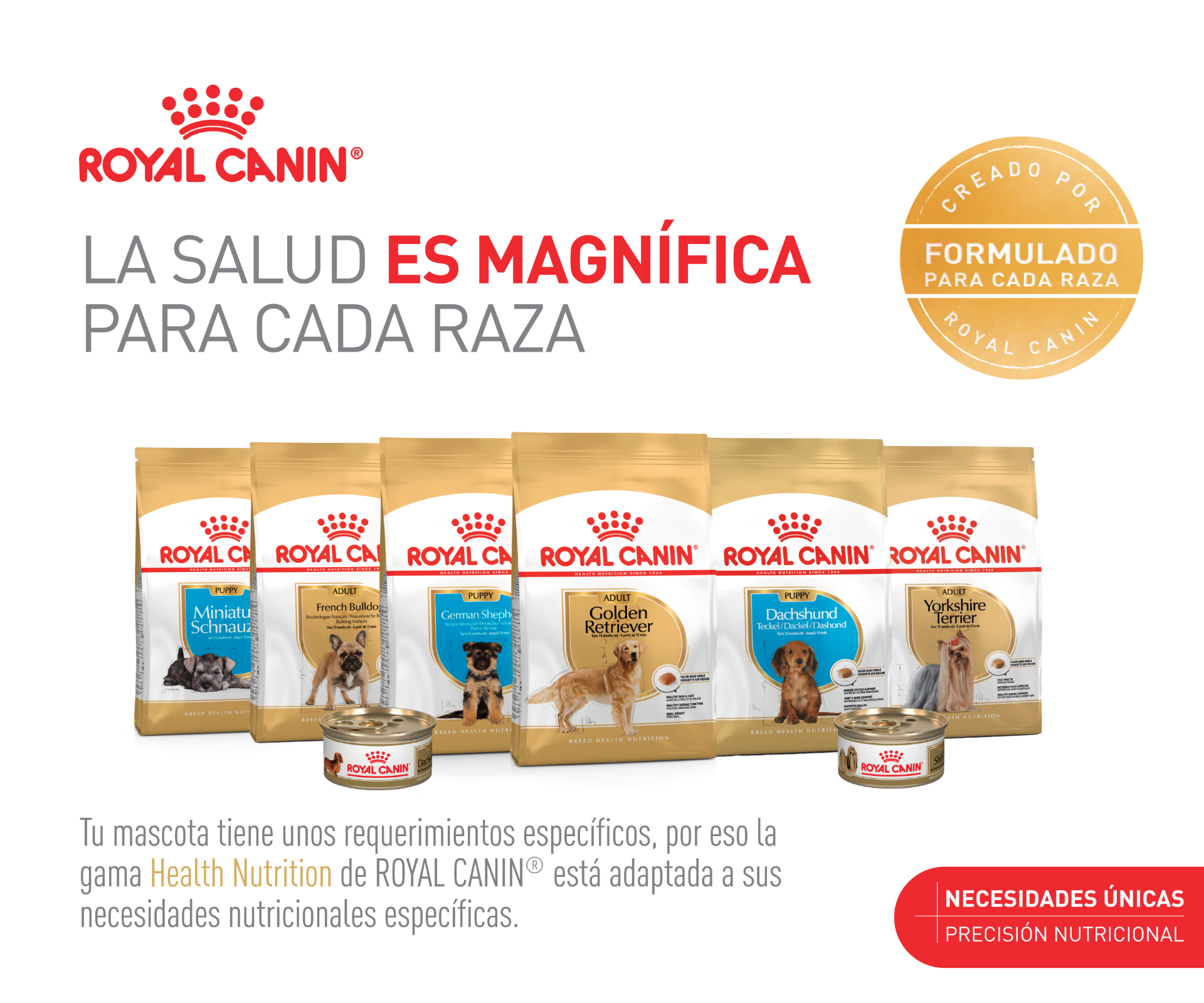 Royal Canin - La salud es magnífica para cada raza