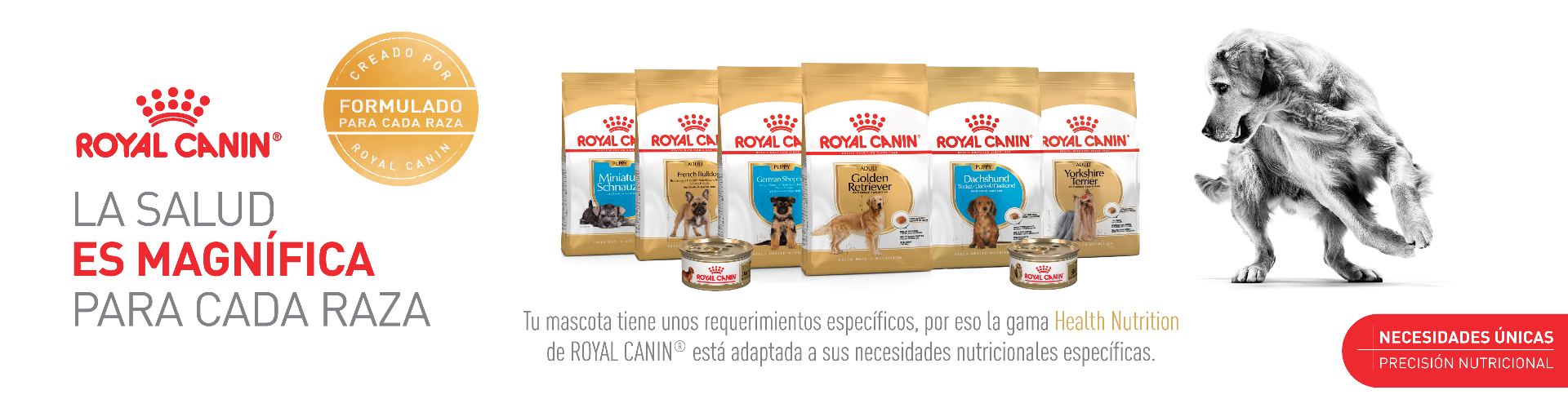 Royal Canin - La salud es magnífica para cada raza