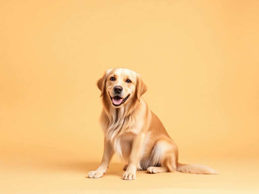 Perro feliz